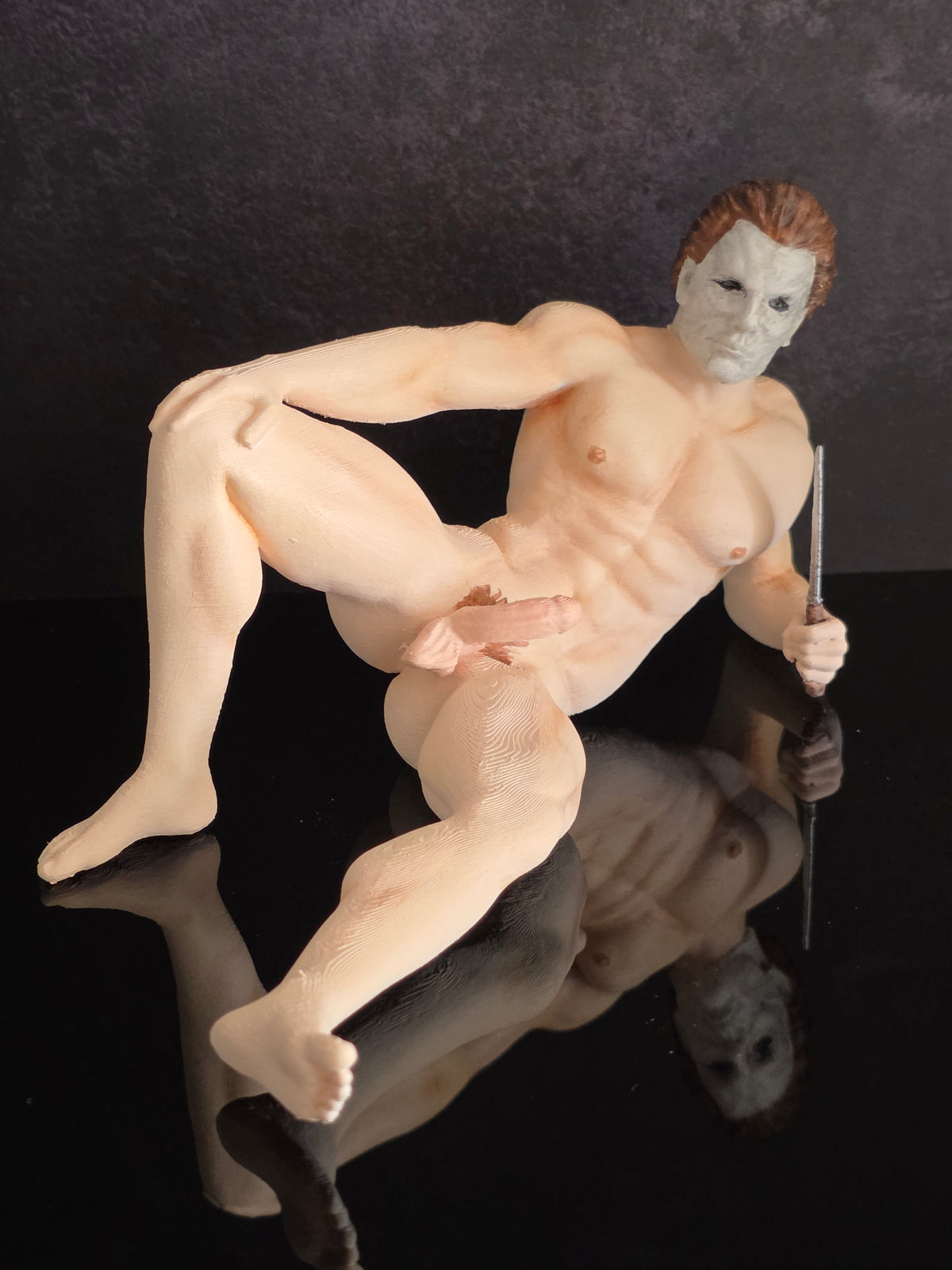 Painted Michael Meyers Centerfold