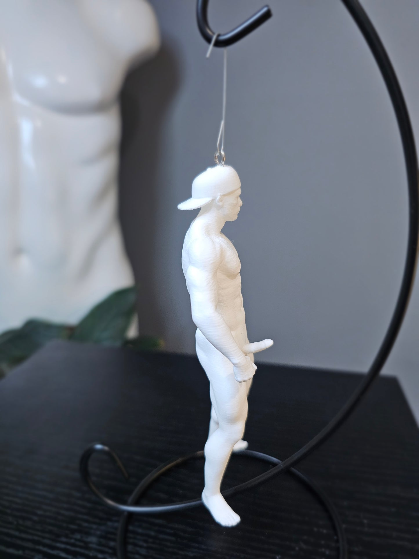 Backward Ball Cap Ornament