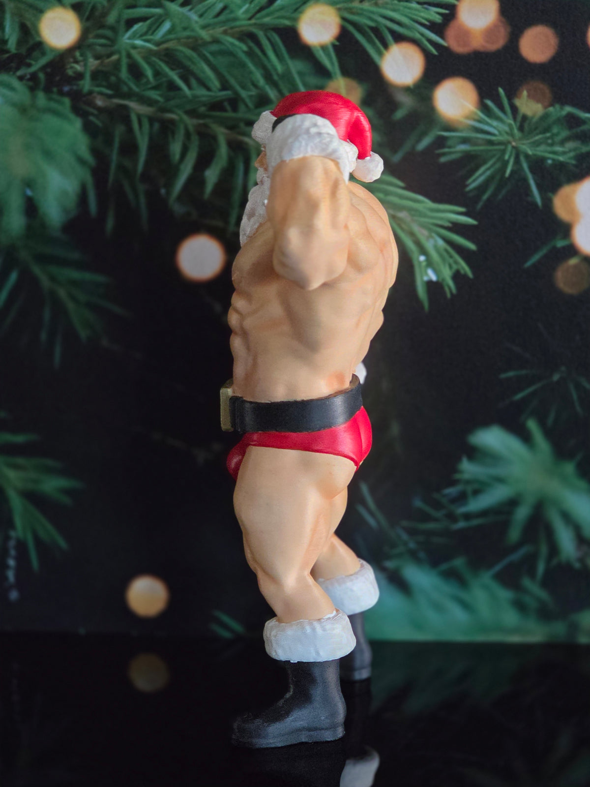 Painted Santa Bicep Daddy