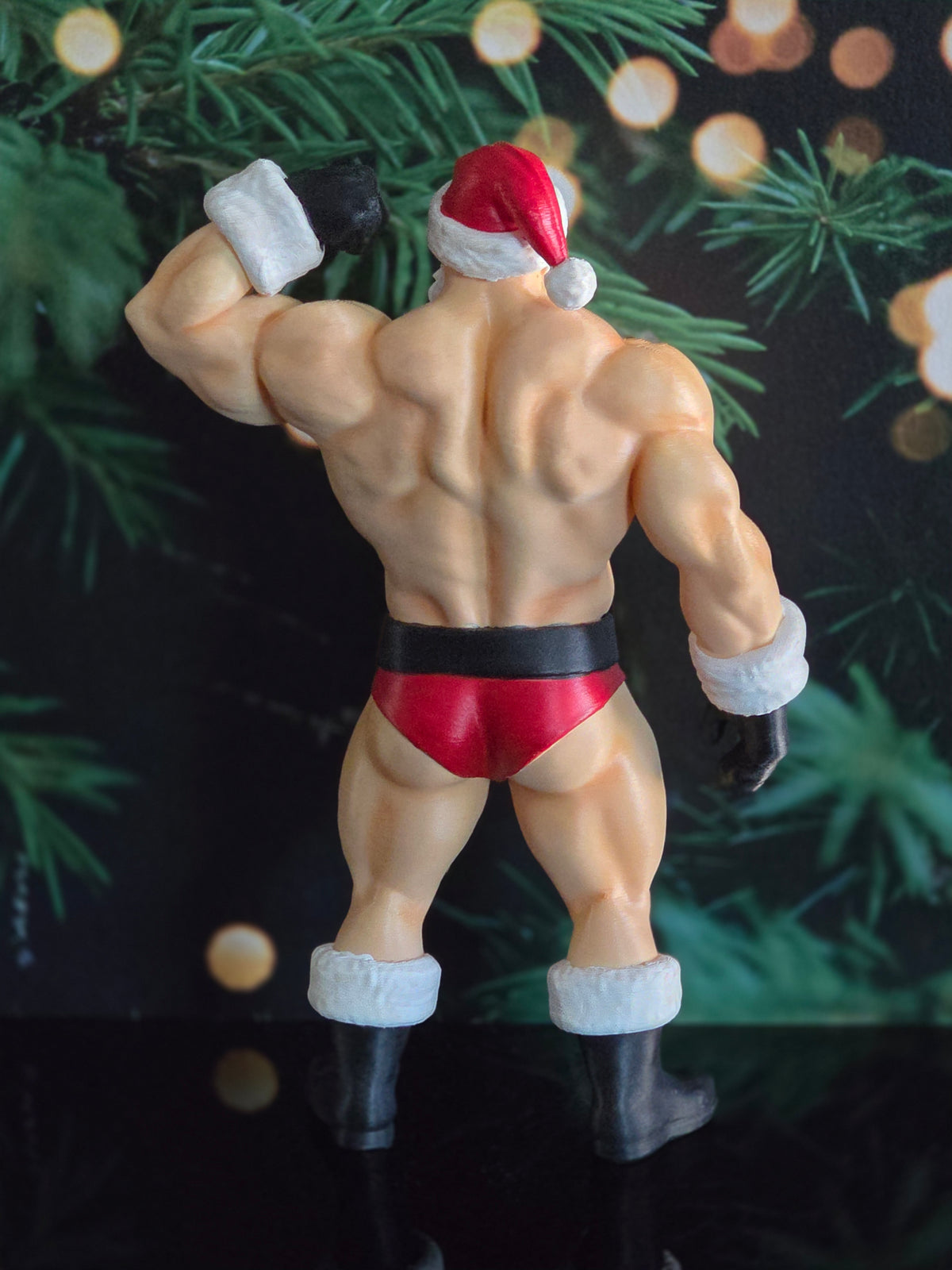 Painted Santa Bicep Daddy