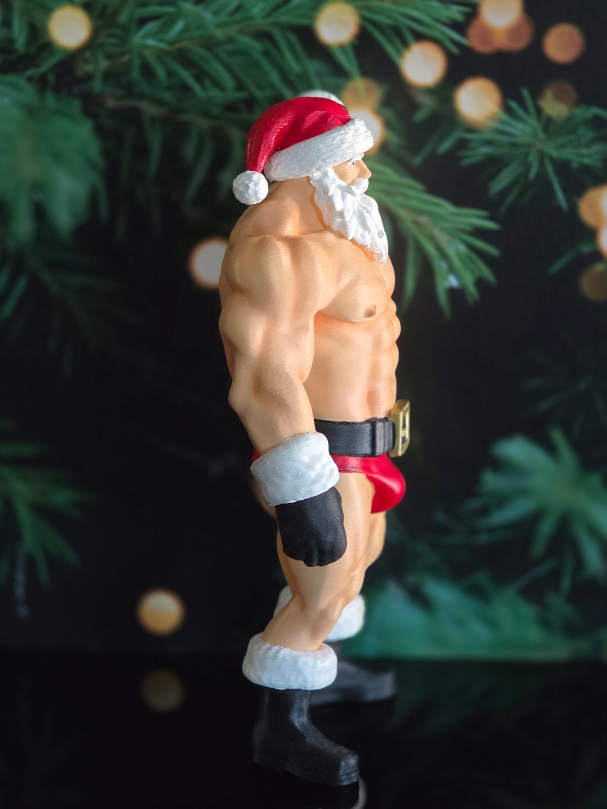 Painted Santa Bicep Daddy