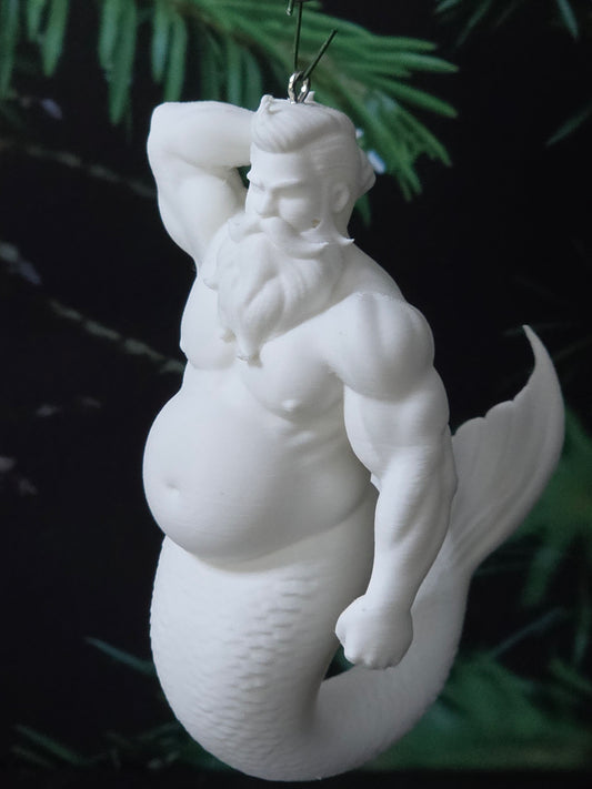 Bear Merman Ornament