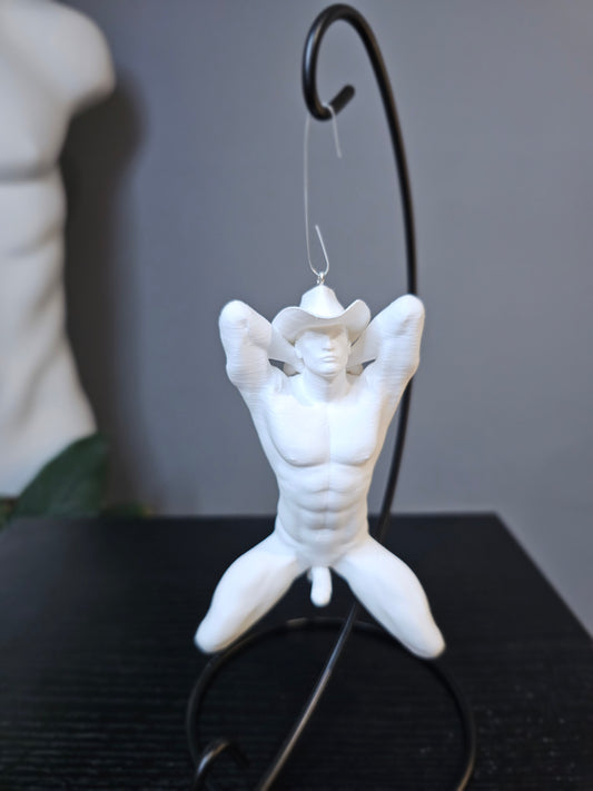 Cowboy Pit Stop Ornament