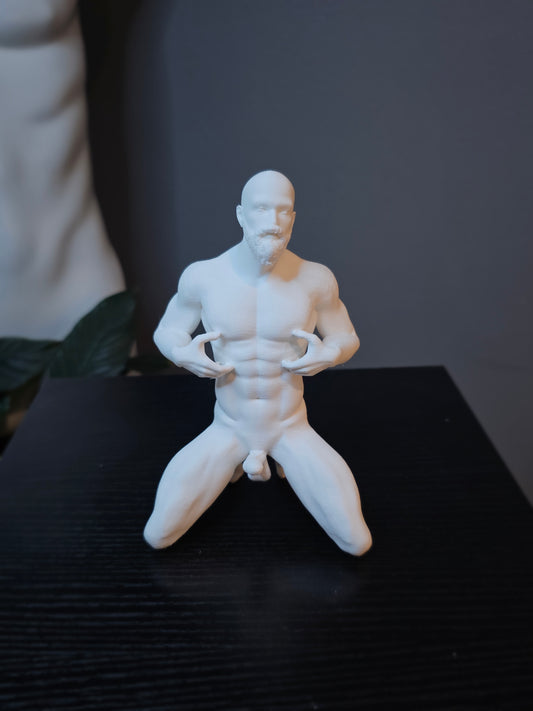 Bearded Daddy Nipple Play