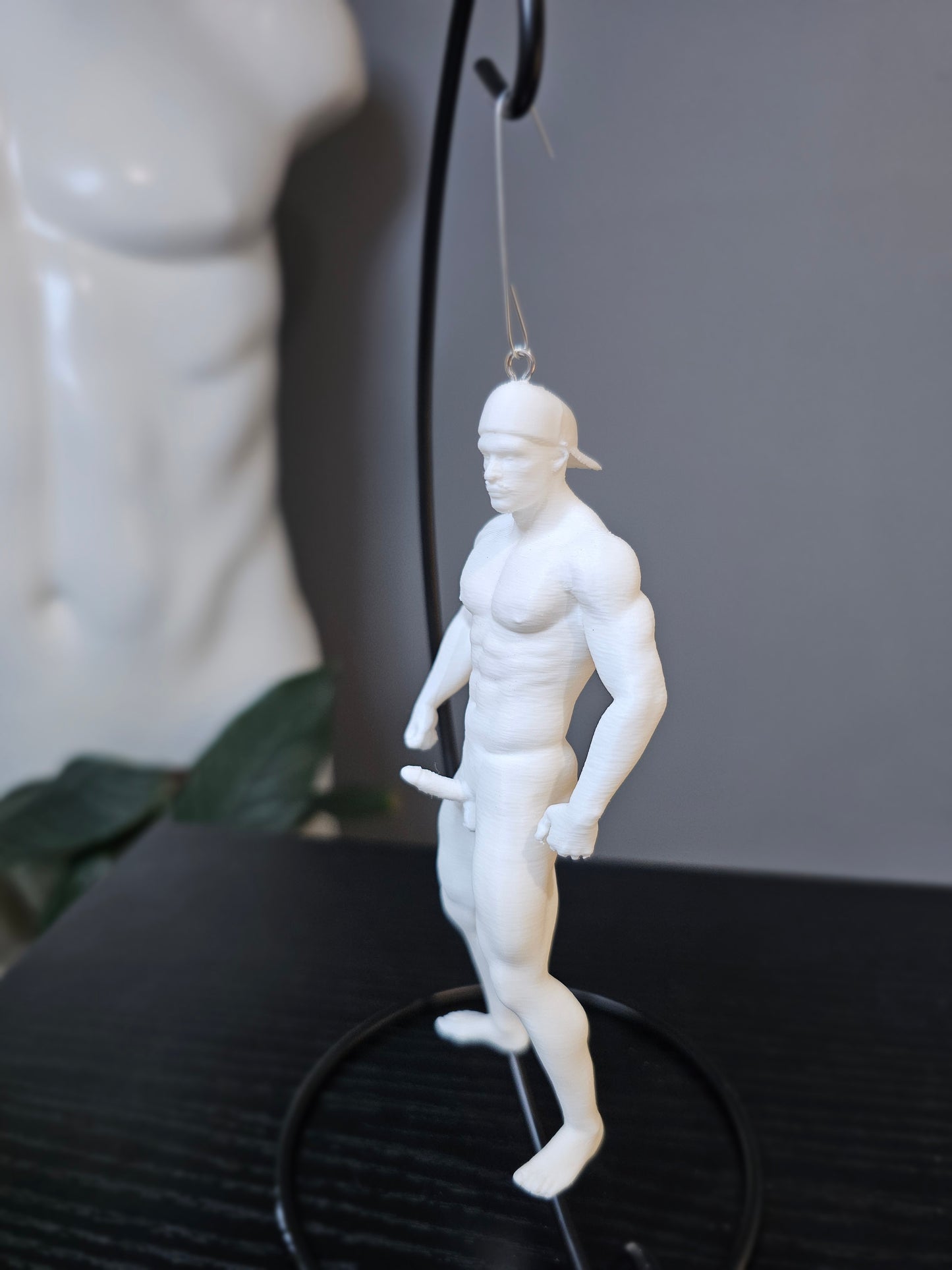 Backward Ball Cap Ornament