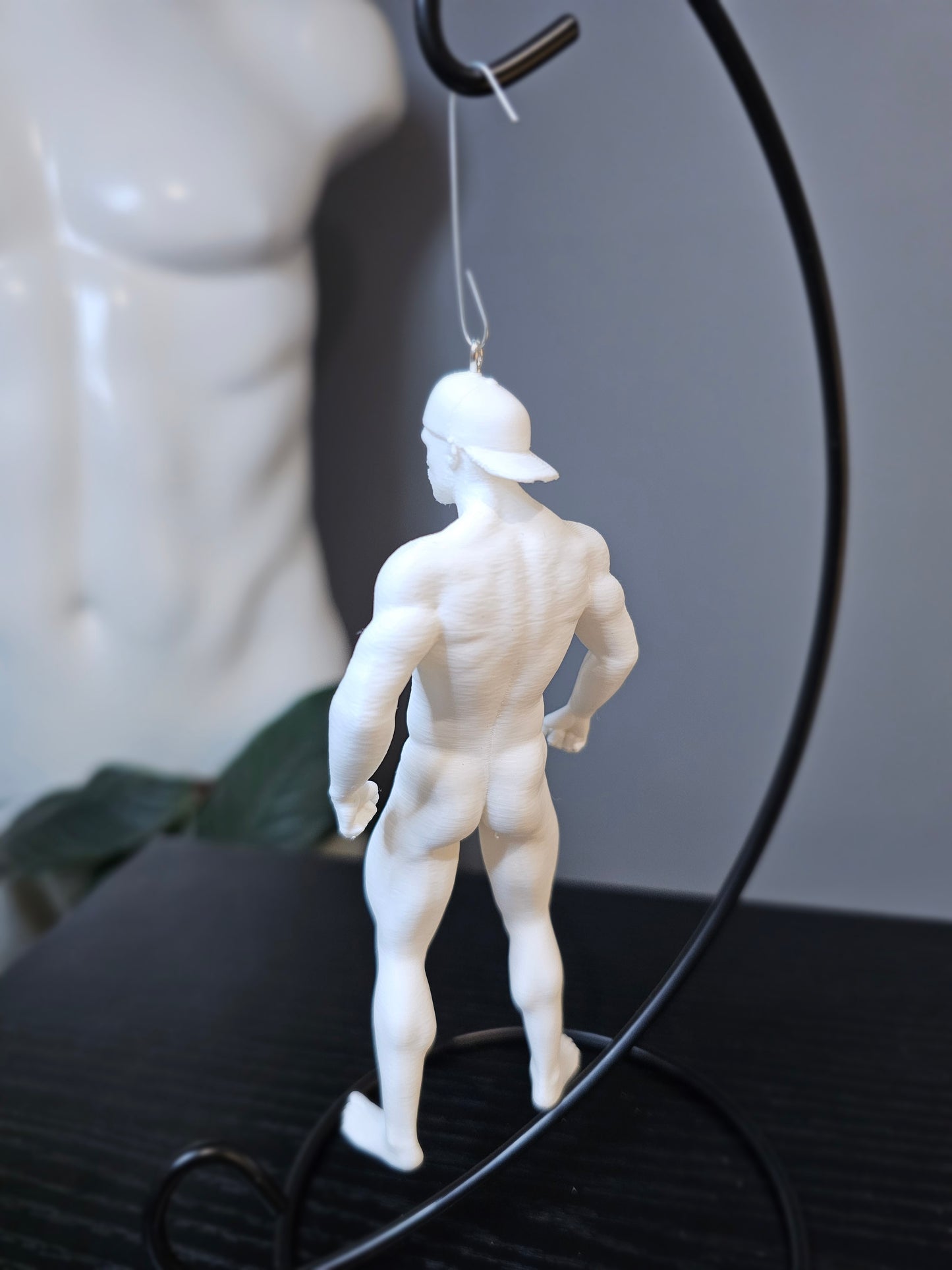 Backward Ball Cap Ornament